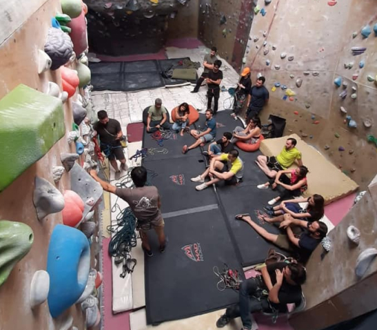 Gimnasio de escalada