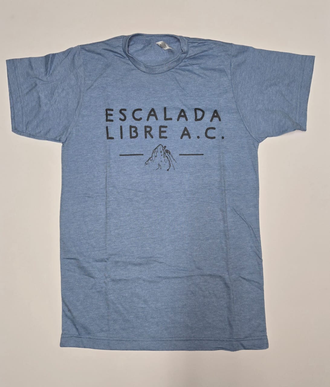Playera Hombre 10mo. aniversario Celeste